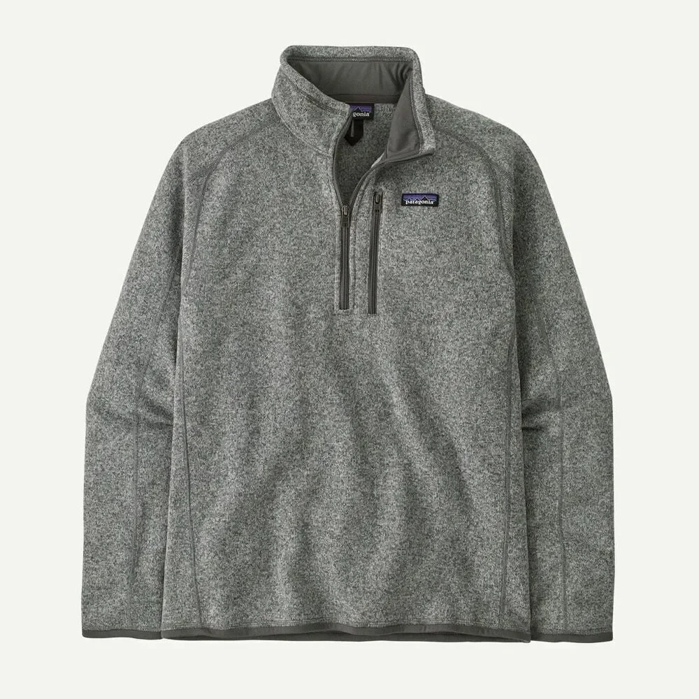 Patagonia Better Sweater 1/4-Zip Fleece grey stonewash men’s XS